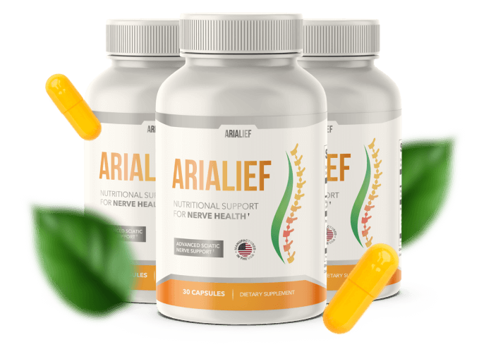 Arialief Sciatic Nerve Relief Supplement